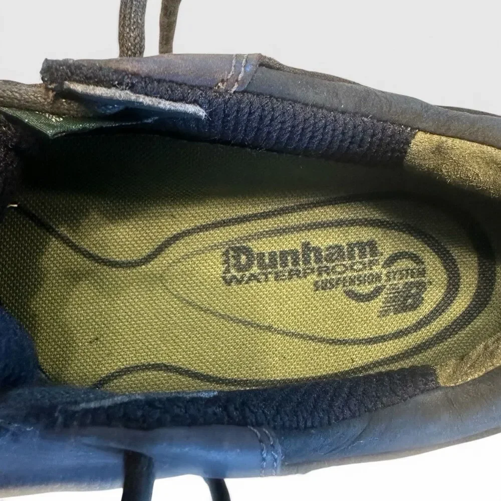 Dunham M837MB3 Brown Leather Comfort Walking Shoes Men’s 7.5D New Balance